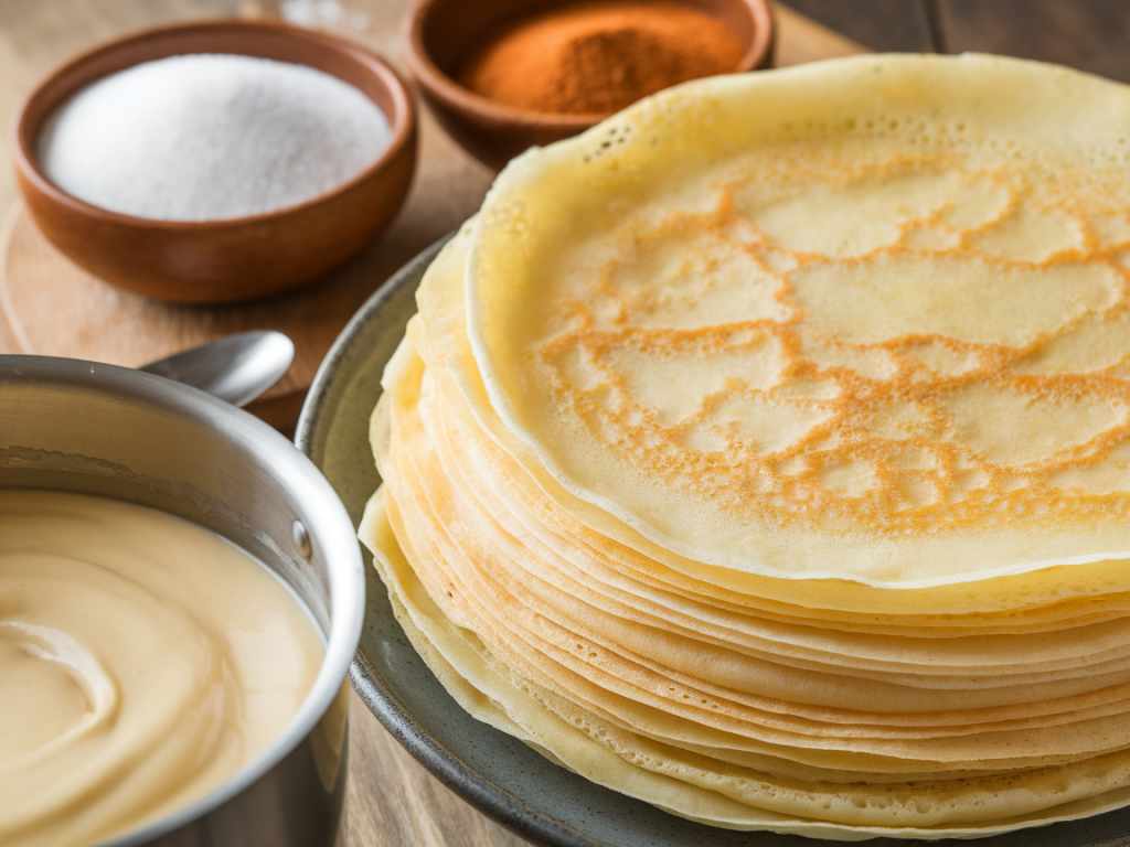 Recette de crêpes légères avec un litre de lait : inratable de mamie
