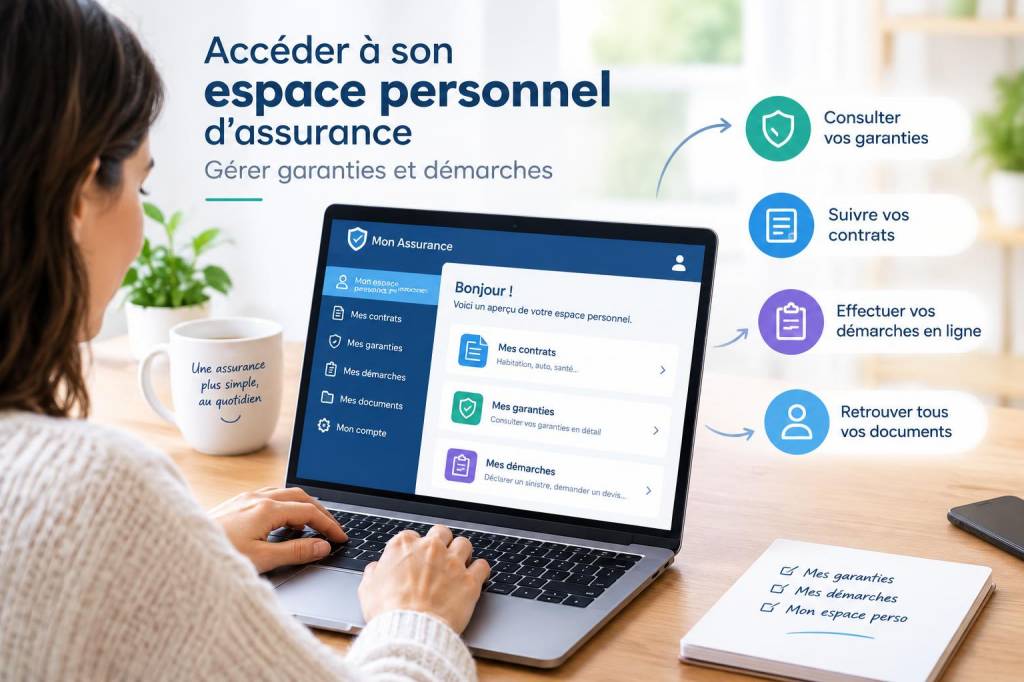 Accéder à son espace personnel dassurance : gérer garanties et démarches