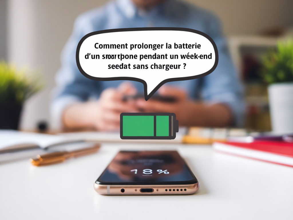 Comment prolonger la batterie d'un smartphone pendant un week‑end sans chargeur (astuces pour iphone et samsung)