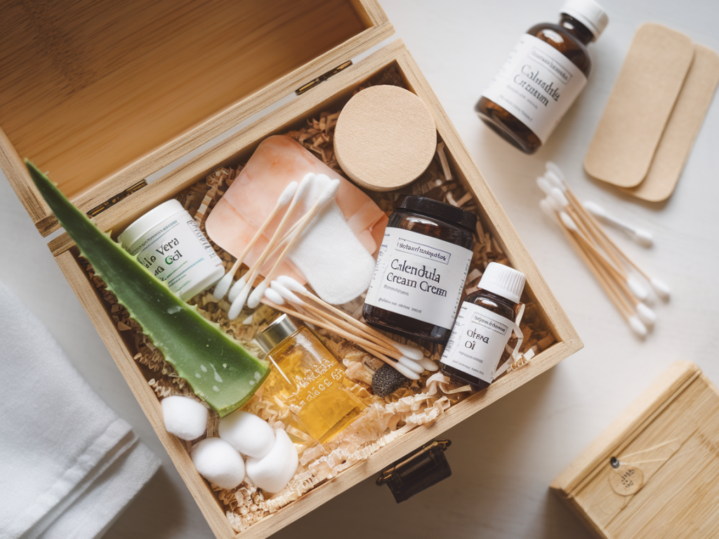 Comment préparer une trousse de soins naturels pour les petits bobos de l’été